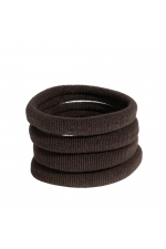 Elastice de păr maro cu design simplu