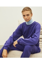 Hanorac gri oversize cu glugă sport
