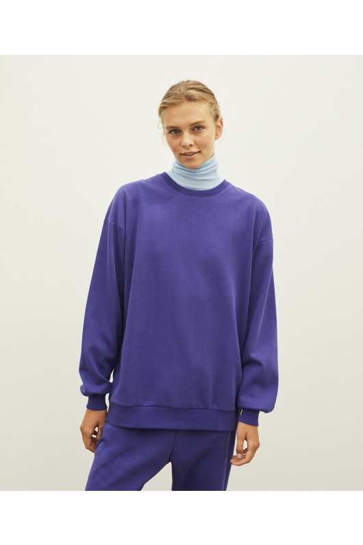 Hanorac gri oversize cu glugă sport