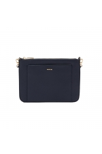 Geantă crossbody albastru închis cu curea ajustabilă
