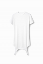 Rochie tricou multicoloră ribbed multiposition