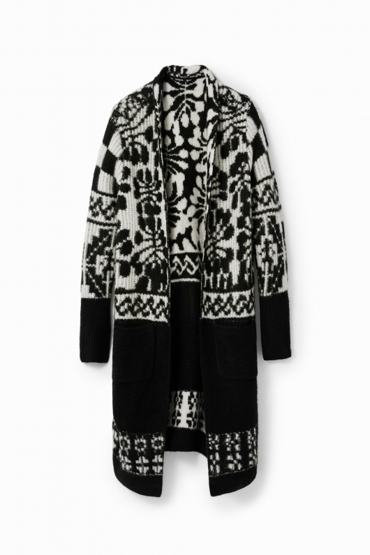 CARDIGAN OVERSIZED, DESIGNED BY M. CHRISTIAN LACROIX
