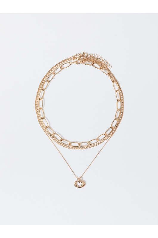 Set coliere aurii elegante