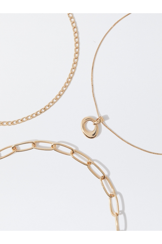 Set coliere aurii elegante