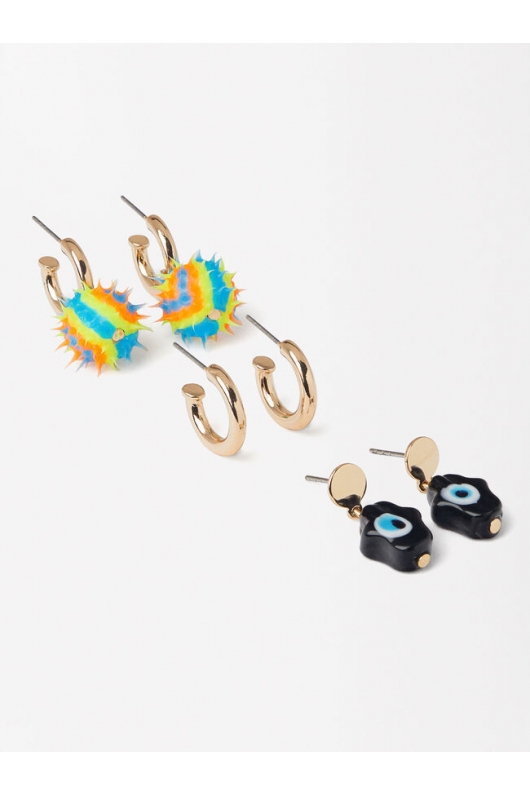 Set cercei mici multicolori