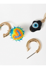 Set cercei mici multicolori