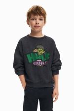 Hanorac sport verde cu glugă Hulk