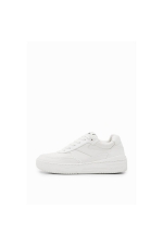 Sneakers retro multicolori cu platformă joasă