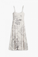 ROCHIE LUNGA CU PRINT TEXT