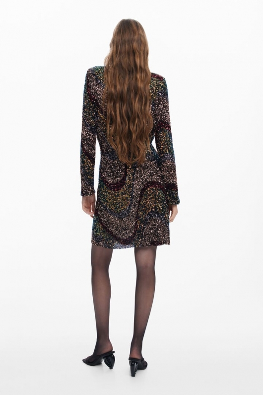 ROCHIE ELEGANTA, CU PAIETE