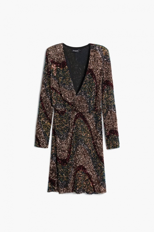 ROCHIE ELEGANTA, CU PAIETE