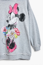 Rochie hanorac neagră cu glugă Minnie Mouse