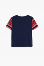 Tricou alb copii cu print Minnie Mouse