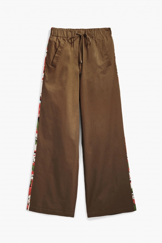 Pantaloni casual kaki