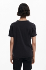 Tricou alb copii cu imprimeu Mickey Mouse