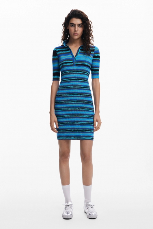 Rochie polo cu dungi