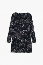 Rochie mini cu print floral