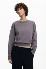 Pantaloni negri utility cu croială dreaptă