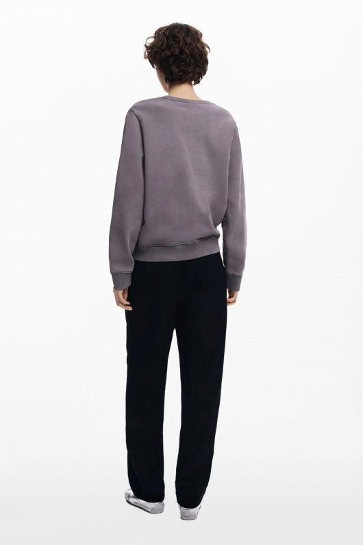 Pantaloni negri utility cu croială dreaptă