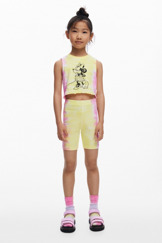 Colanți lungi multicolori tie-dye mulati