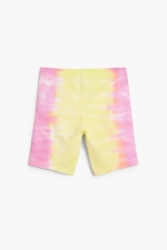 Colanți lungi multicolori tie-dye mulati