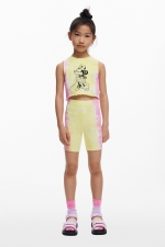 Top tie-dye Minnie Mouse fără mâneci