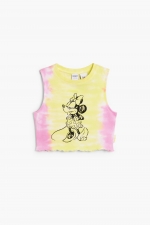 Top tie-dye Minnie Mouse fără mâneci