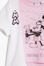 Tricou multicolor cu imprimeu Minnie Mouse