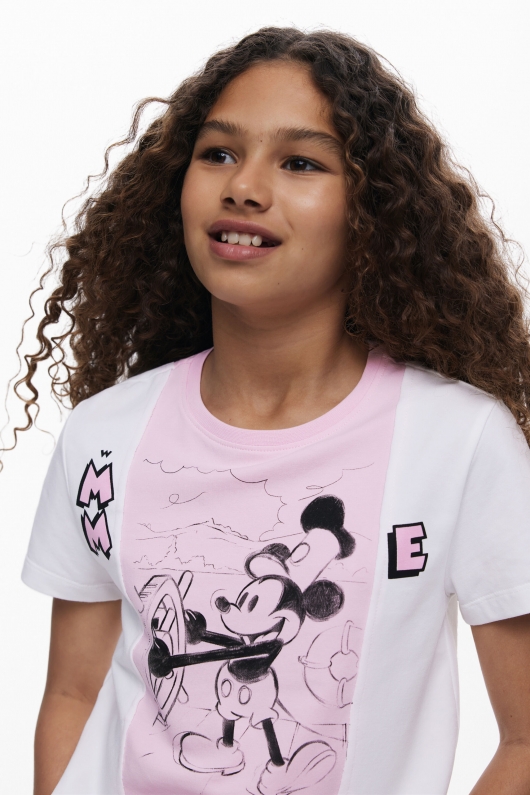 Tricou multicolor cu imprimeu Minnie Mouse