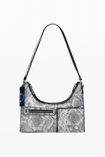 Geantă neagră 3‑în‑1 de umăr/crossbody
