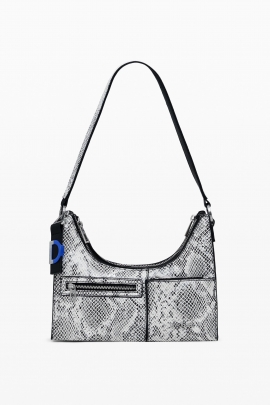 Geantă neagră 3‑în‑1 de umăr/crossbody