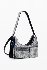 Geantă neagră 3‑în‑1 de umăr/crossbody
