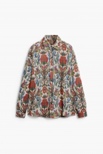 Cămașă multicoloră cu print boho jacquard