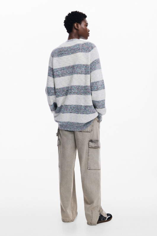 CARDIGAN CU PRINT IN DUNGI