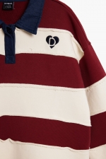 BLUZA POLO CU PRINT IN DUNGI