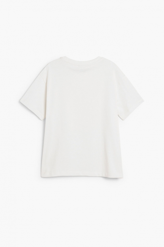 TRICOU BEJ CU BRODERIE