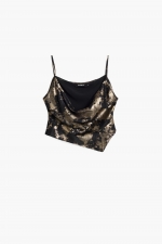 TOP AURIU CU NEGRU