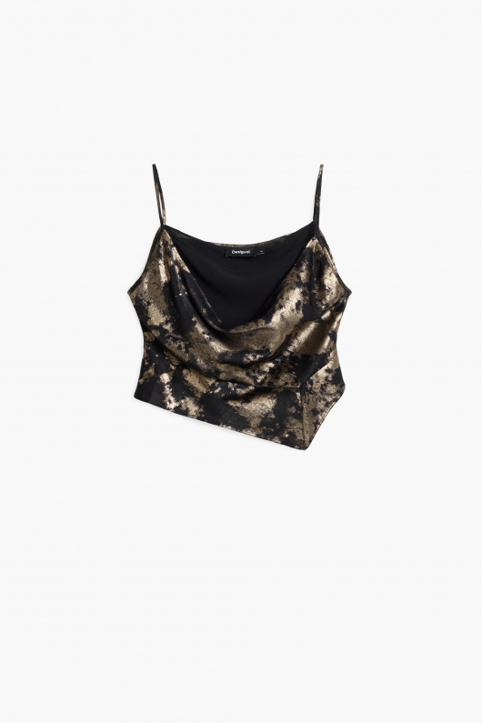 TOP AURIU CU NEGRU