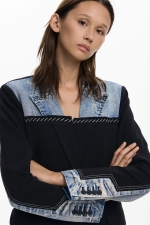 SACOU CU DENIM