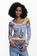 BLUZA TRICOT MULTICOLORA