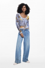 BLUZA TRICOT MULTICOLORA
