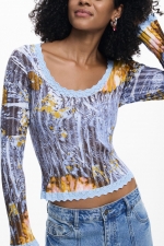 BLUZA TRICOT MULTICOLORA