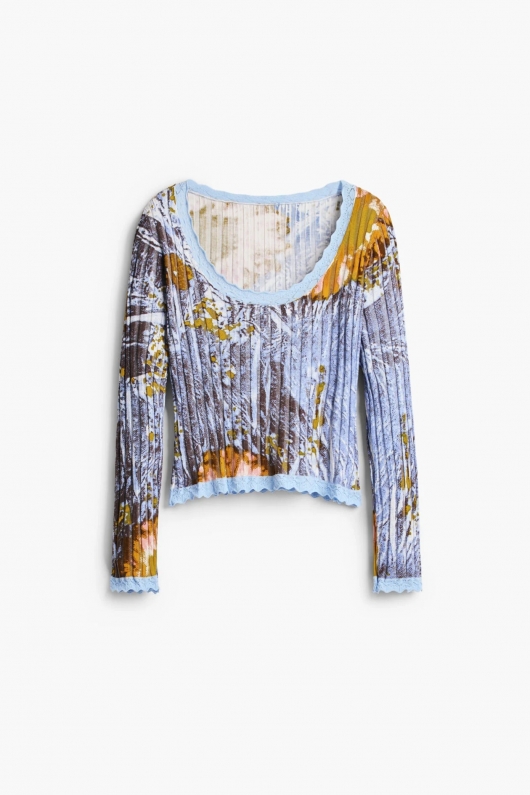 BLUZA TRICOT MULTICOLORA