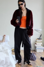 PANTALONI NEGRI DIN LYOCELL