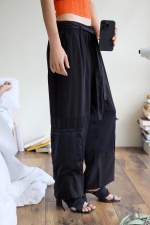 PANTALONI NEGRI DIN LYOCELL