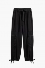 PANTALONI NEGRI DIN LYOCELL