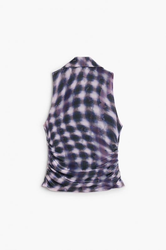 TOP CU PRINT IN PATRATELE