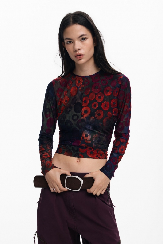 BLUZA ANIMAL PRINT