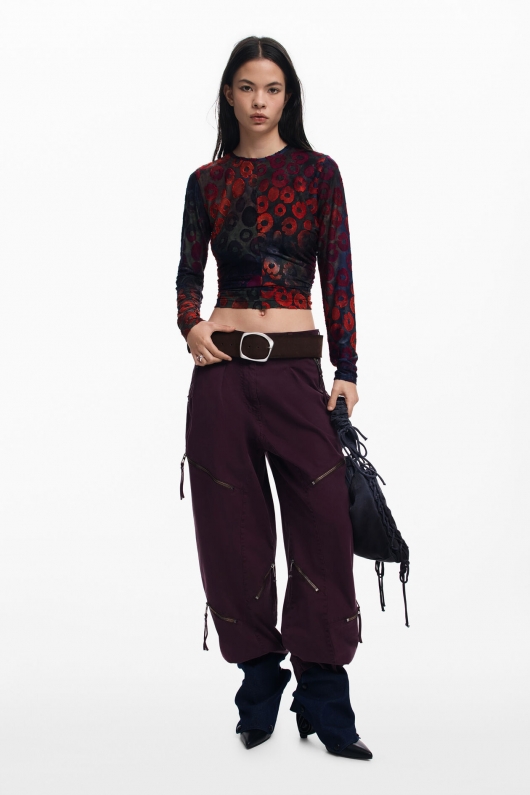 BLUZA ANIMAL PRINT