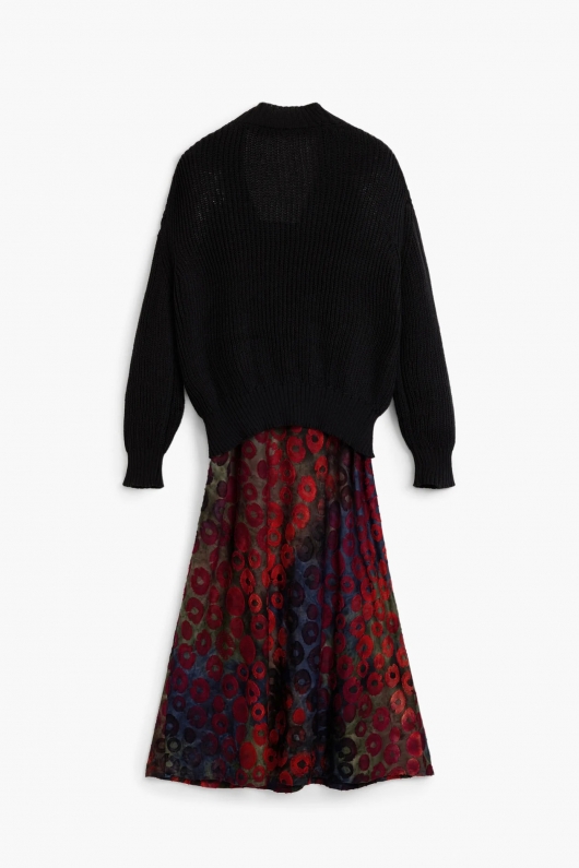 ROCHIE CU PULOVER DETASABIL